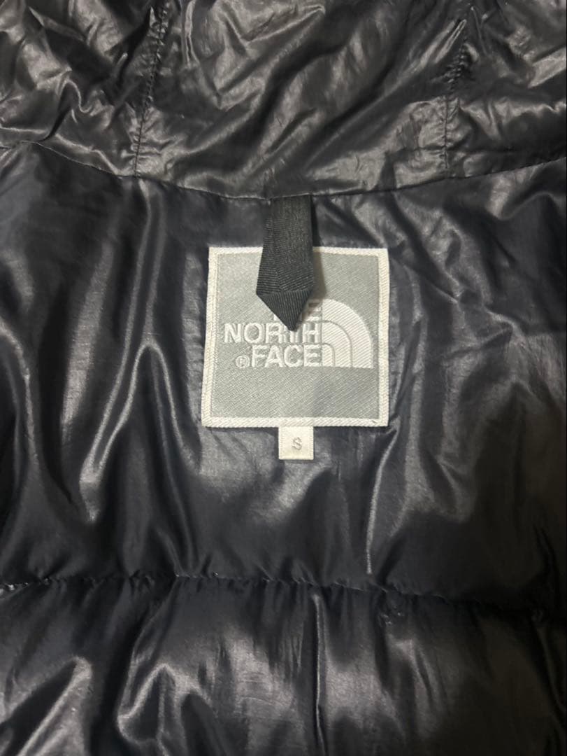 The North Face ブラック ダウンジャケット ロング丈