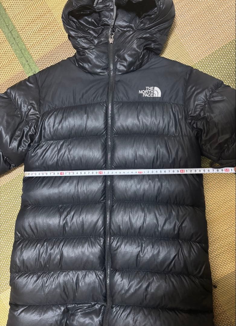 The North Face ブラック ダウンジャケット ロング丈