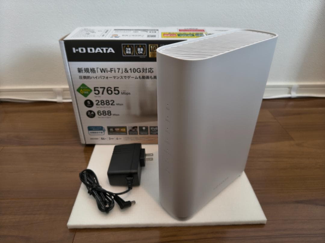 I-O DATA Wi-Fi 7 & 10G対応ルーター WN-7T94XR