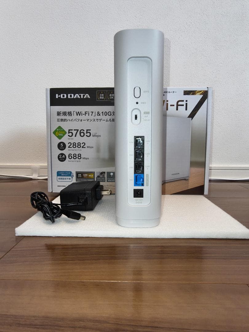 I-O DATA Wi-Fi 7 & 10G対応ルーター WN-7T94XR