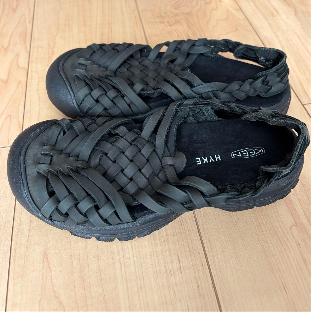 KEEN×HYKE ROSARITAⅡHYKE黒24.0㎝