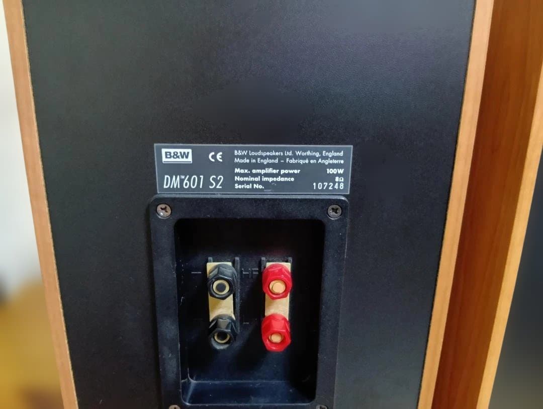 B&W　DM601 S2 スピーカーペア