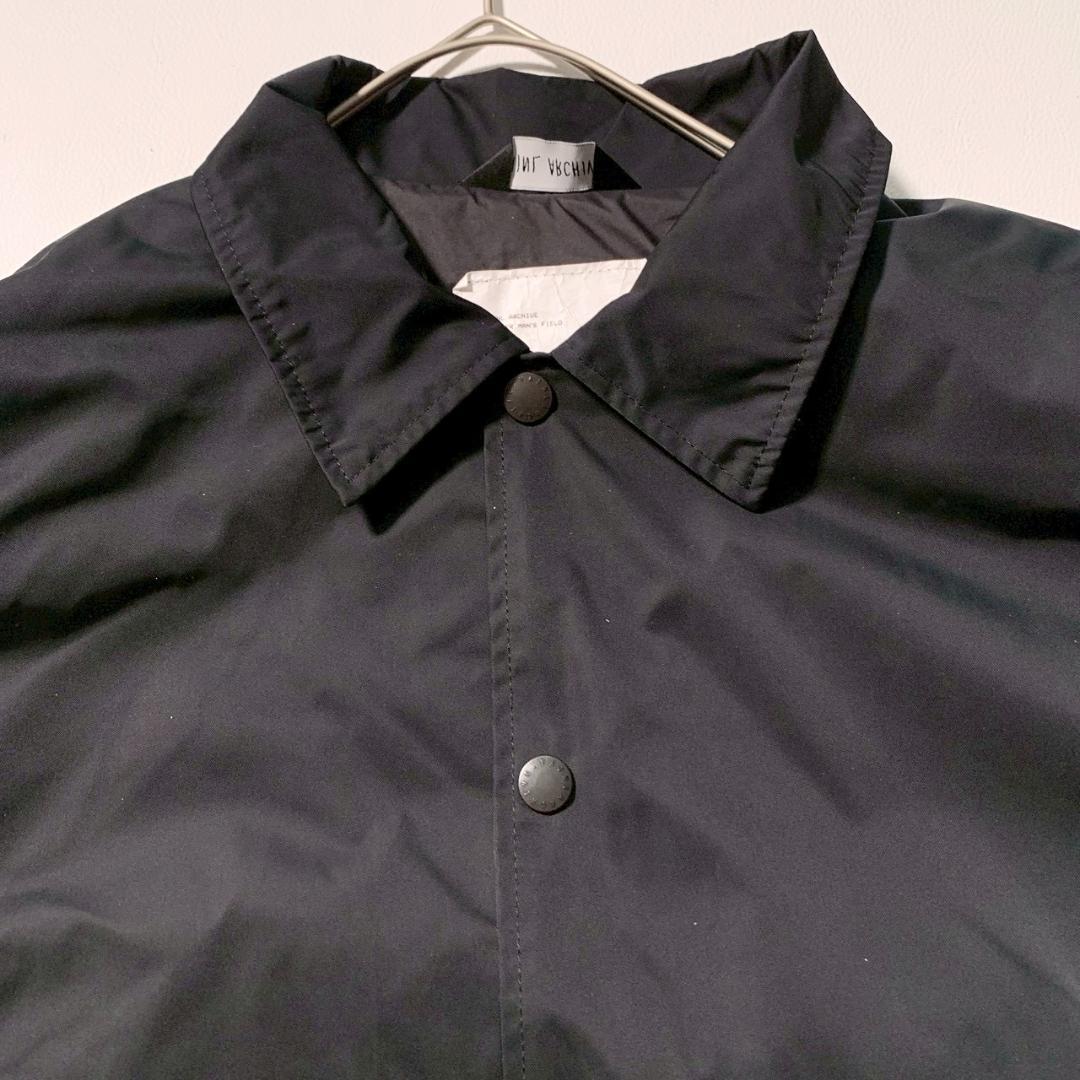 【ASHOP】ヴァイナルアーカイブ コーチジャケット VAH001 黒