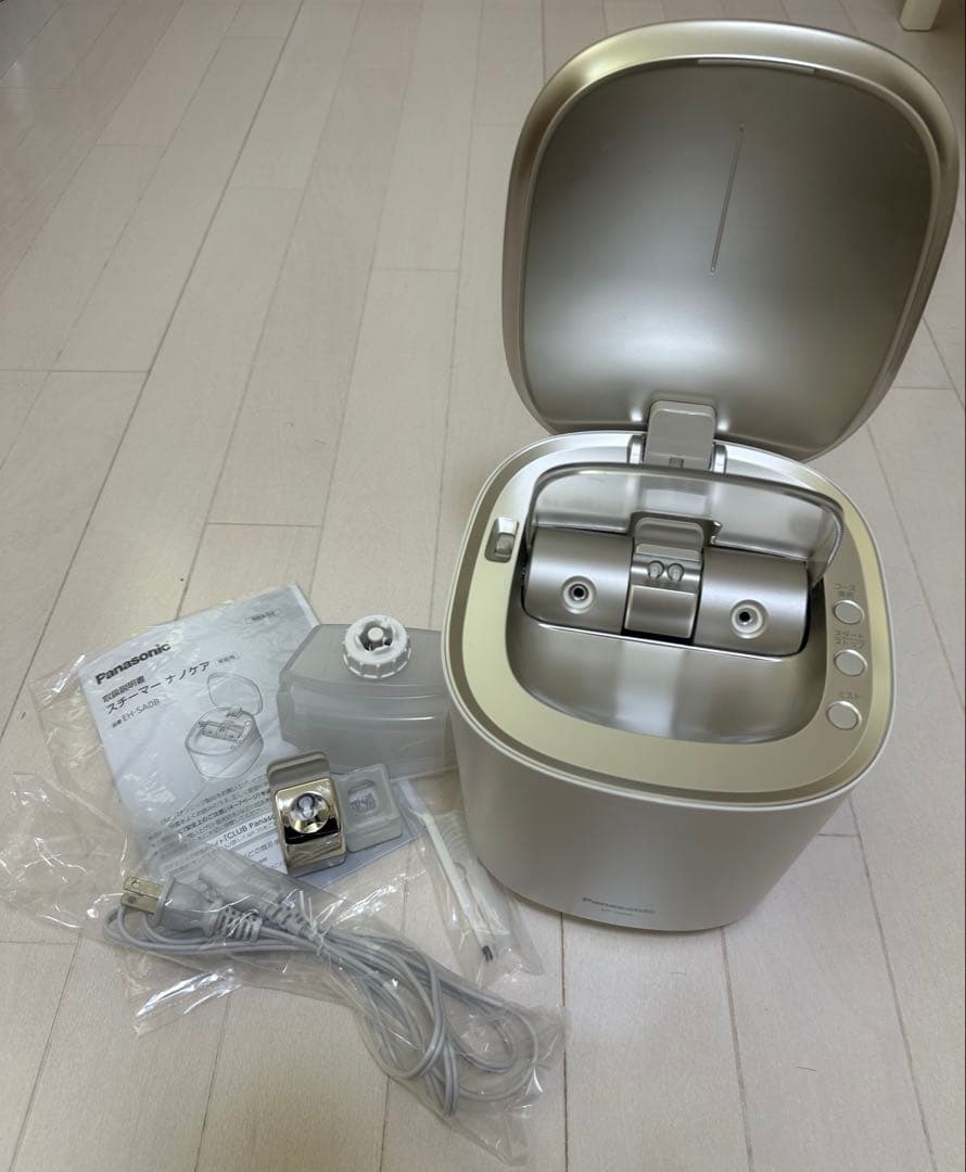 パナソニック　スチーマー　ナノケア　EH-SA0B-N ゴールド製保証書つき美品