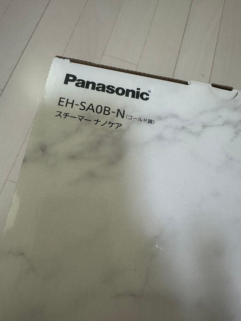 パナソニック　スチーマー　ナノケア　EH-SA0B-N ゴールド製保証書つき美品