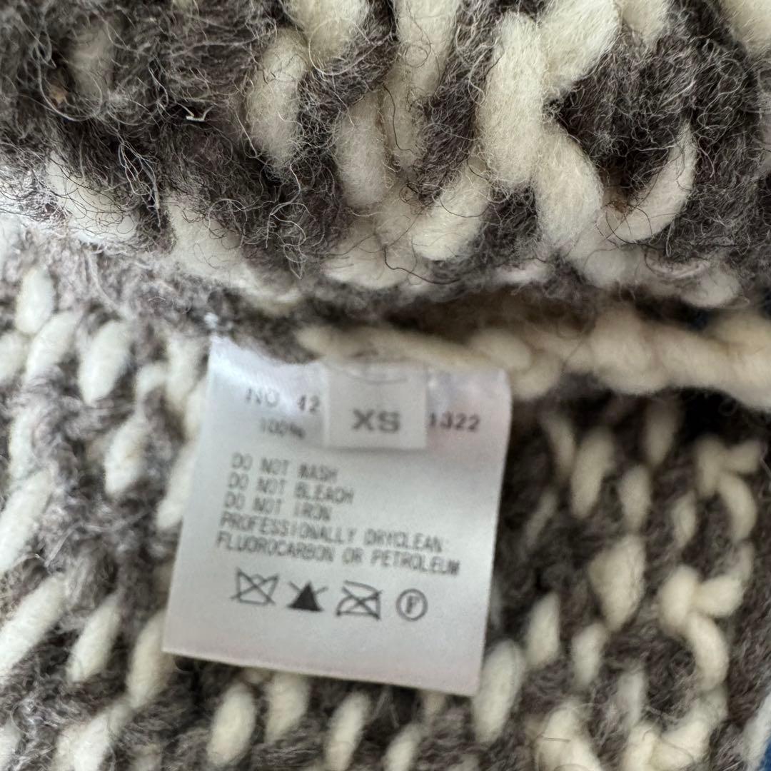 美品 RHC ロンハーマン カウチンニット ブルー ジャケット セーター