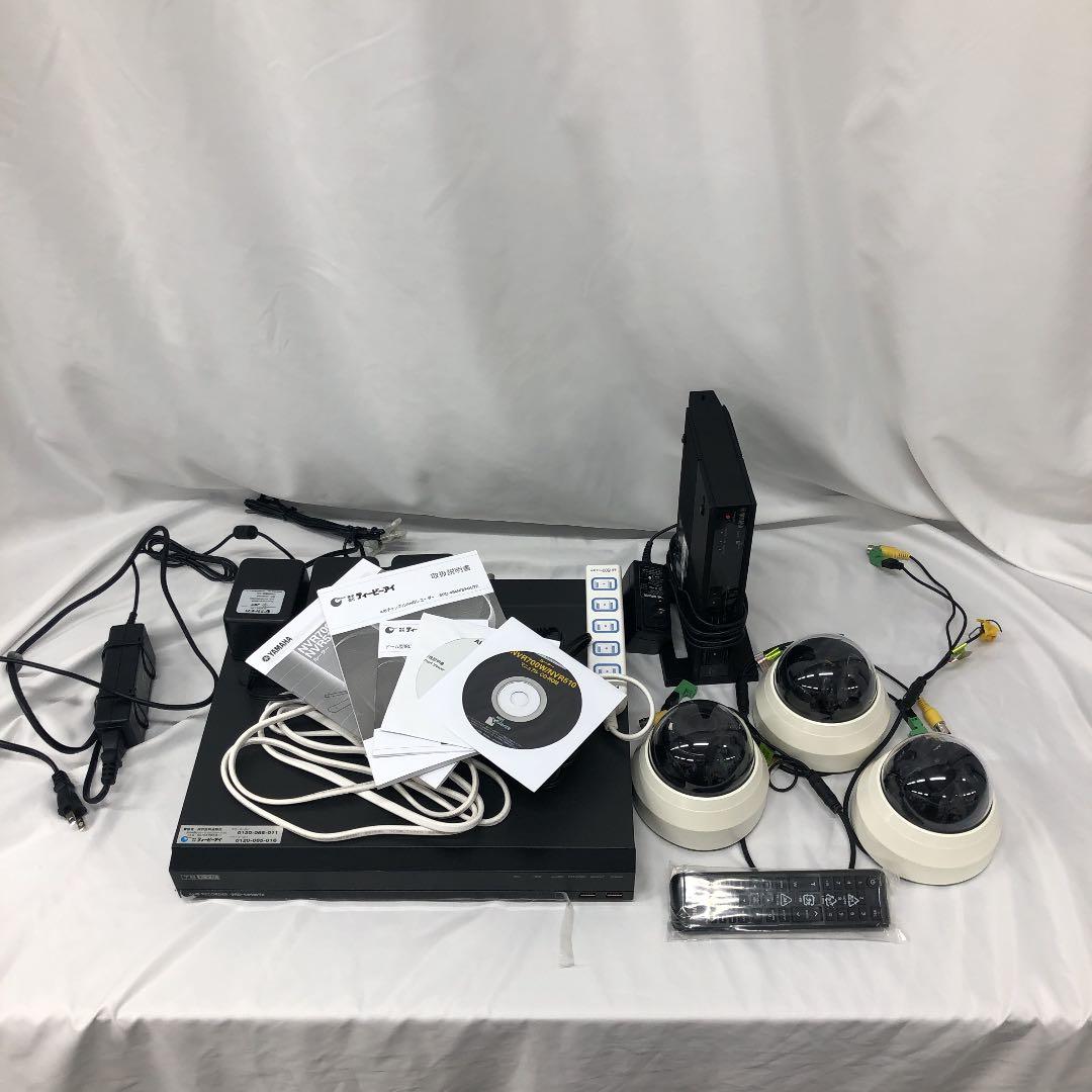 防犯カメラ一式 AHDレコーダー、カメラ、YAMAHA ルーターなど