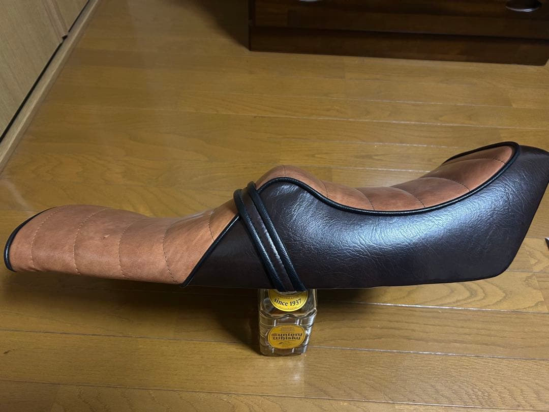 Z400FX シート　タックロール　純正ベース