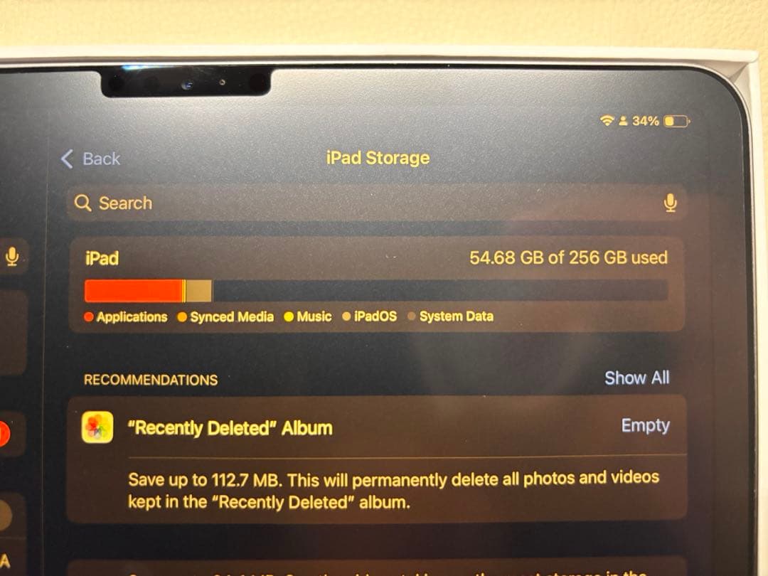 (胡桃)12.9インチiPad Pro Wi-Fi 256GB