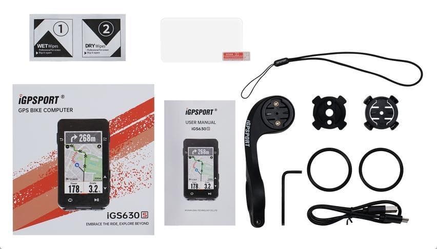 【シリコンカバー付】iGPSPORT　iGS630S ナビゲーション サイコン