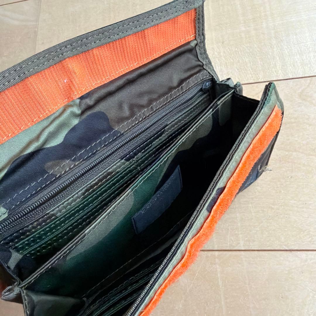 PORTER 迷彩柄 長財布 タンカー ウォレット カモフラ 二つ折り財布