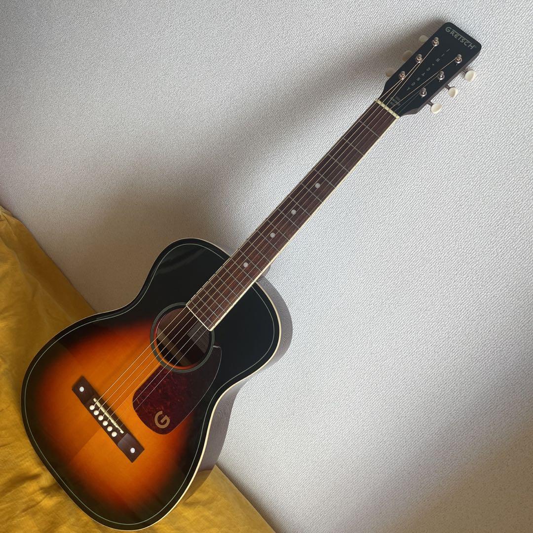 【2025限定 単板トップ】GRETSCH JIM DANDY パーラー 使用少