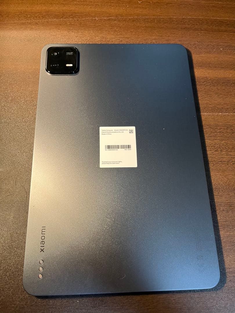 Xiaomi Pad 6 6GB+128GB グラビティグレー ケース付