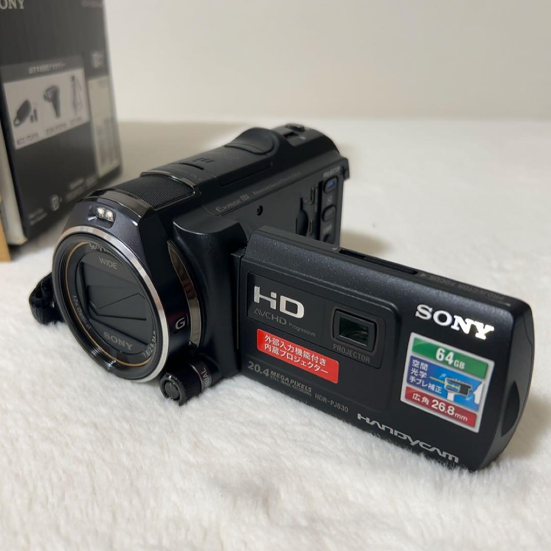 【動作確認ＯＫ】SONY　Handycam　HDR-PJ630v お値引き可