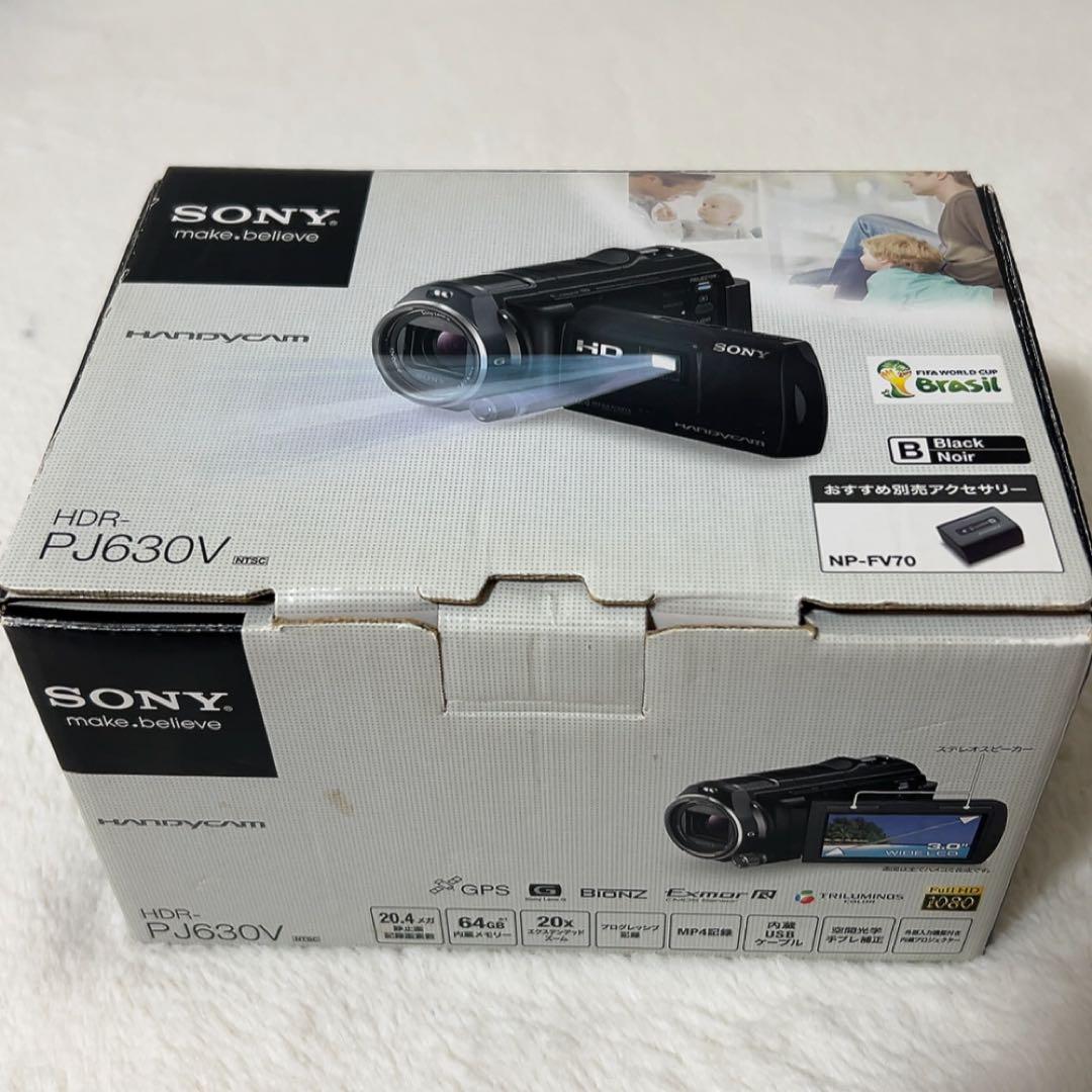 【動作確認ＯＫ】SONY　Handycam　HDR-PJ630v お値引き可
