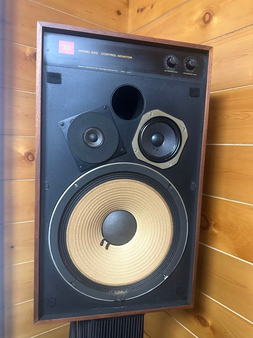 JBL 4312 最初期　希少　ほぼ連番1番違 sansui