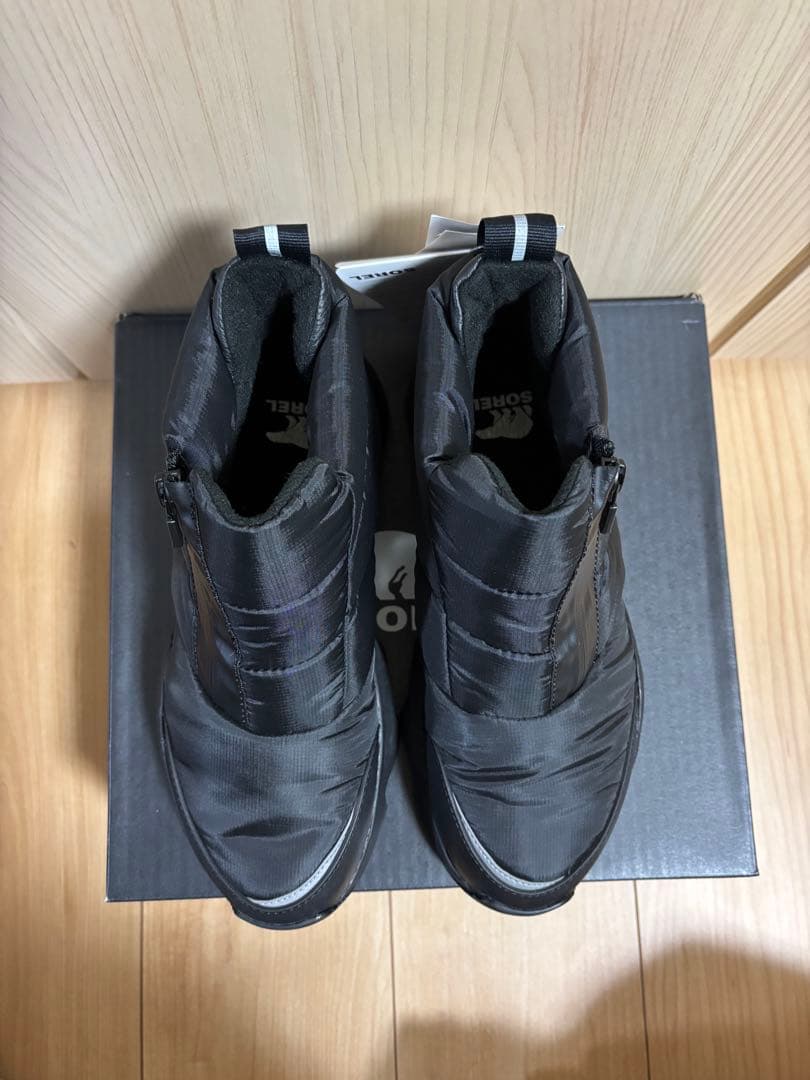 ★me★SOREL キネティックインパクト パフィージップブーツ 24.5