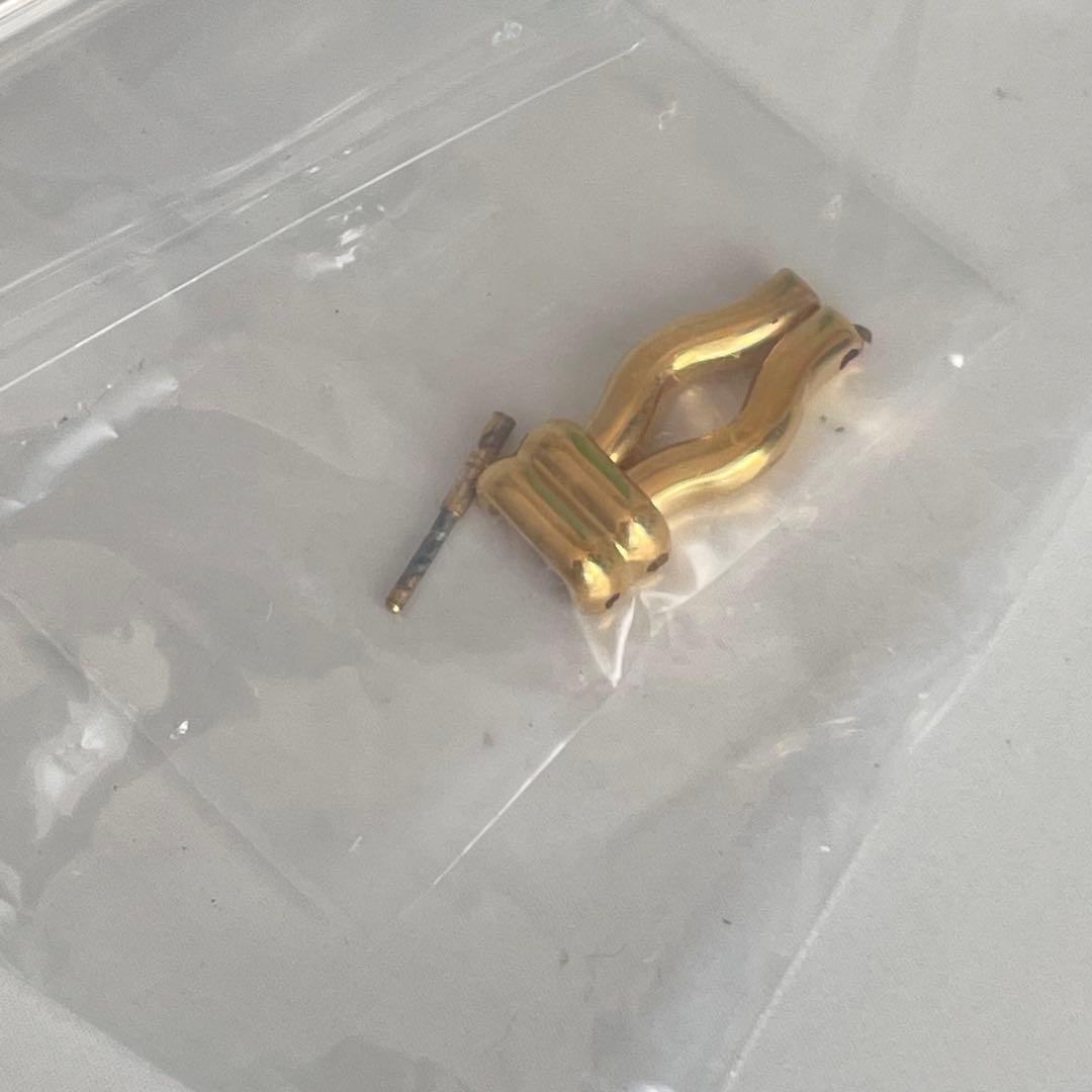 希少　美品　Burberry バーバリー オパール文字盤　ゴールド　腕時計