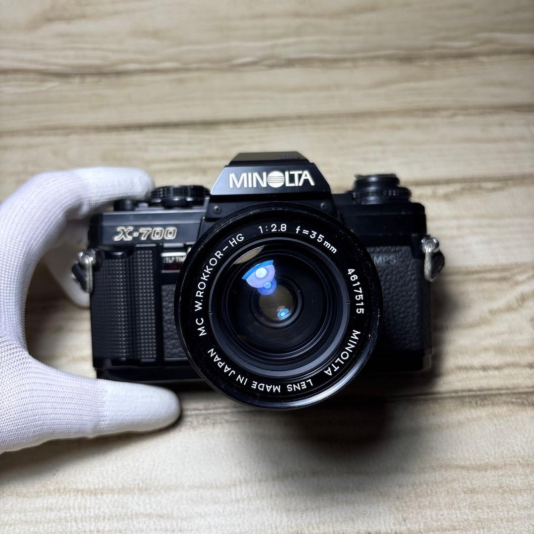 完動品 MINOLTA ミノルタ X-700 レンズ付