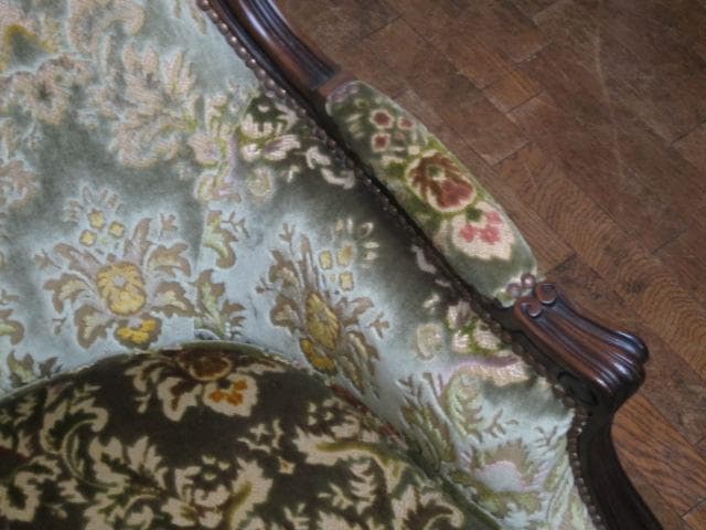 カリモク domani ドマーニ Louis XV 1人掛け ソファ 定価46万