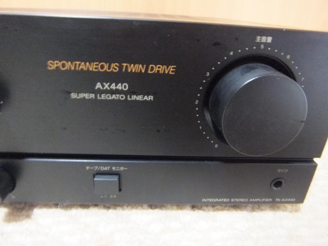 SONY ソニー　プリメインアンプ　AX-440　中古