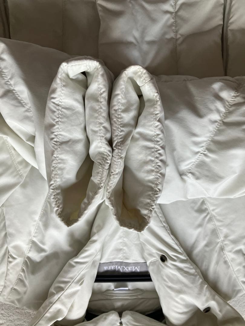 マックスマーラー　白　ダウンコート　M