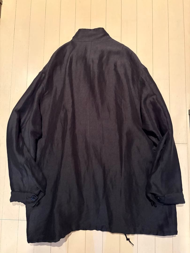 Graphpaper Back Satin 黒 モッズコート　サイズ2