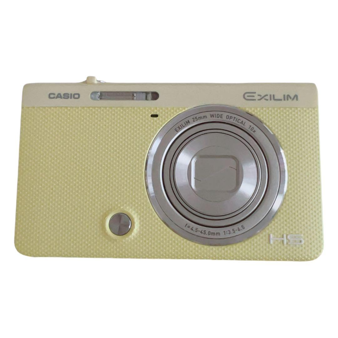 CASIOデジカメEX-ZR70　イエロー