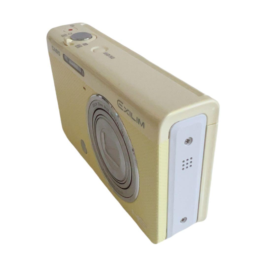 CASIOデジカメEX-ZR70　イエロー