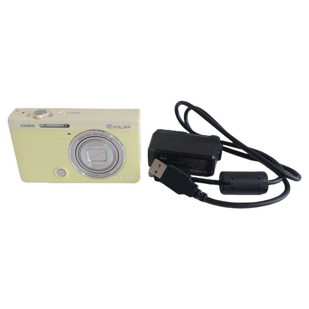 CASIOデジカメEX-ZR70　イエロー