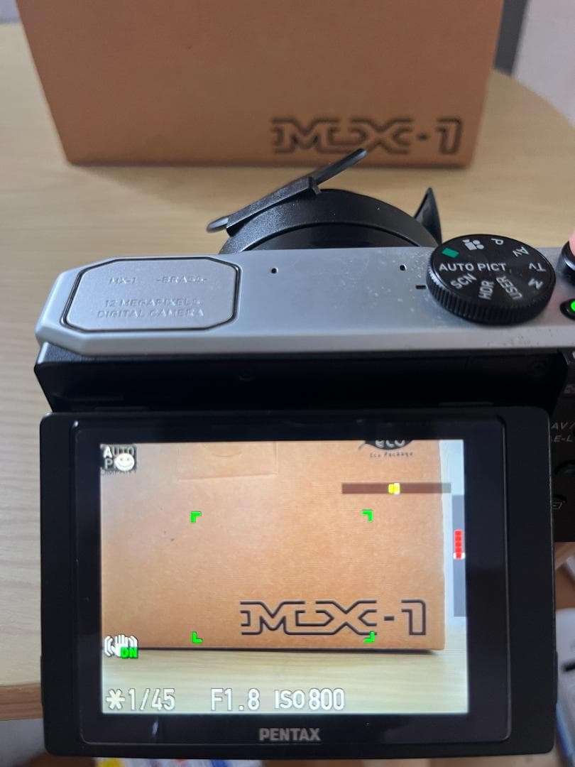 PENTAX (ペンタックス) MX-1 デジタルカメラ シルバー