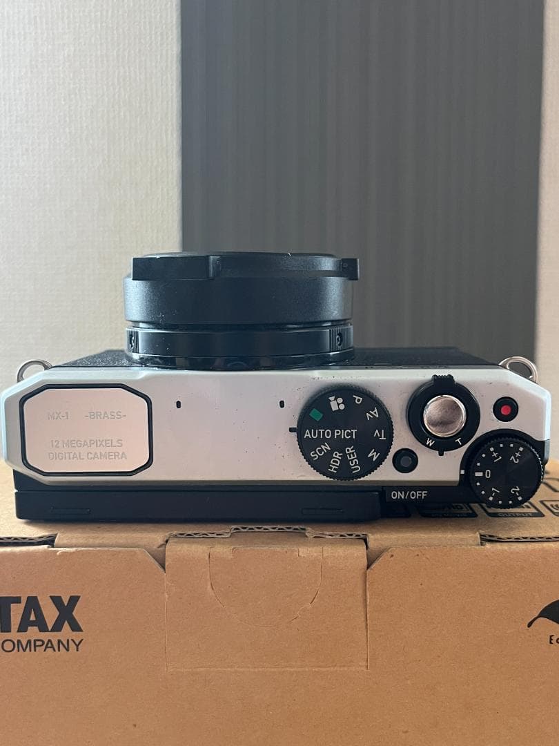 PENTAX (ペンタックス) MX-1 デジタルカメラ シルバー