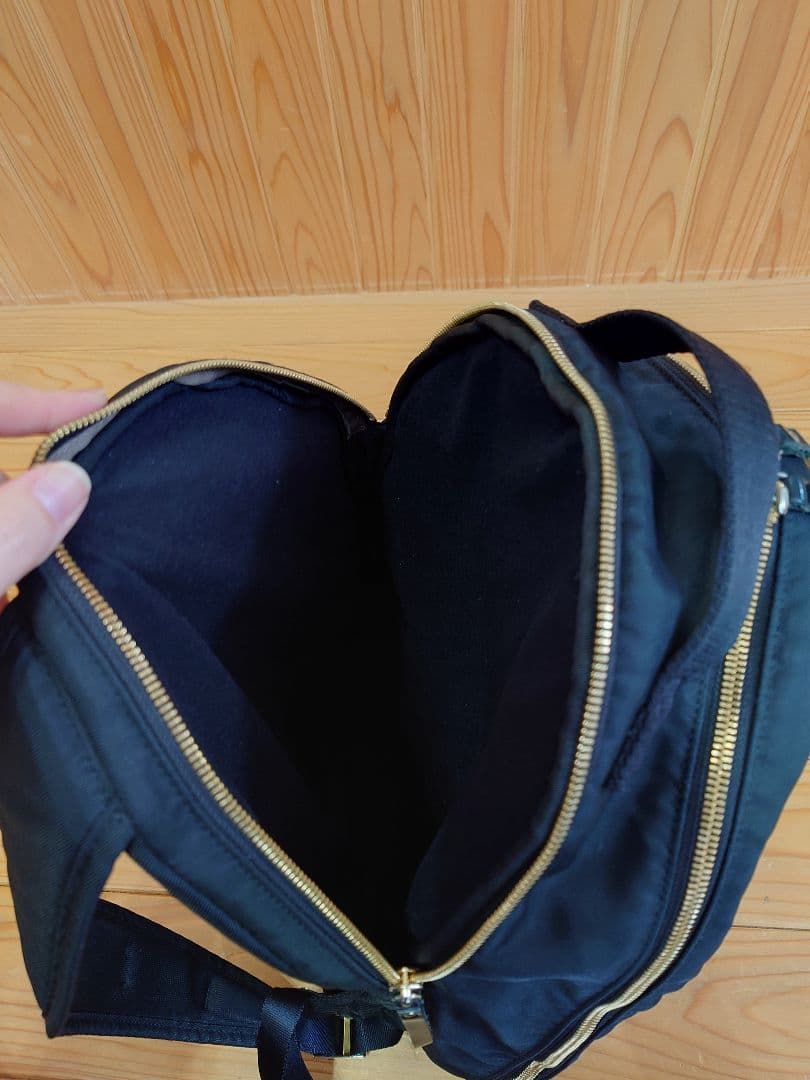 良品　ポーター　ガール　シア　リュック　タンカー　PC　収納　２層　式 旅行