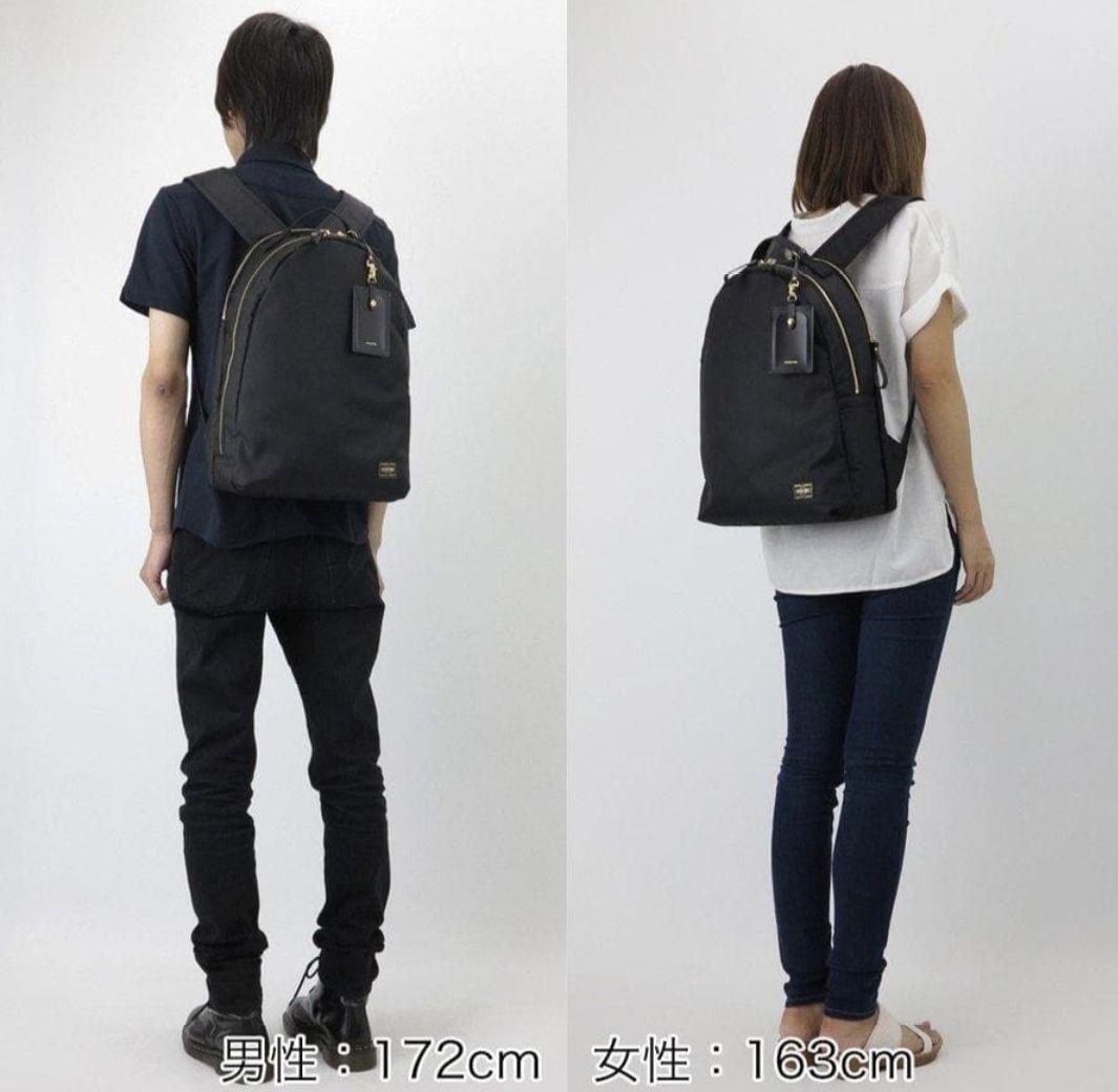 良品　ポーター　ガール　シア　リュック　タンカー　PC　収納　２層　式 旅行