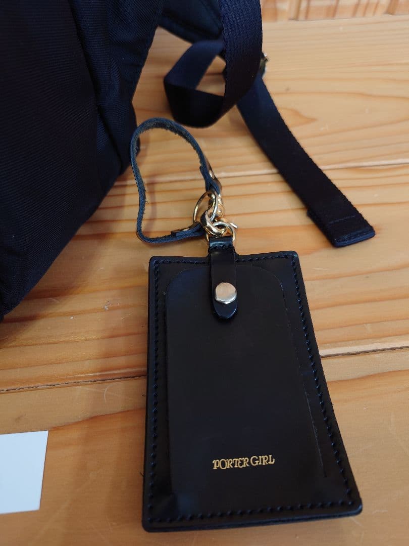 良品　ポーター　ガール　シア　リュック　タンカー　PC　収納　２層　式 旅行