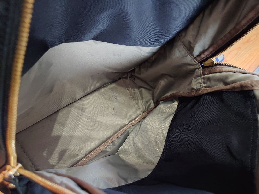 良品　ポーター　ガール　シア　リュック　タンカー　PC　収納　２層　式 旅行