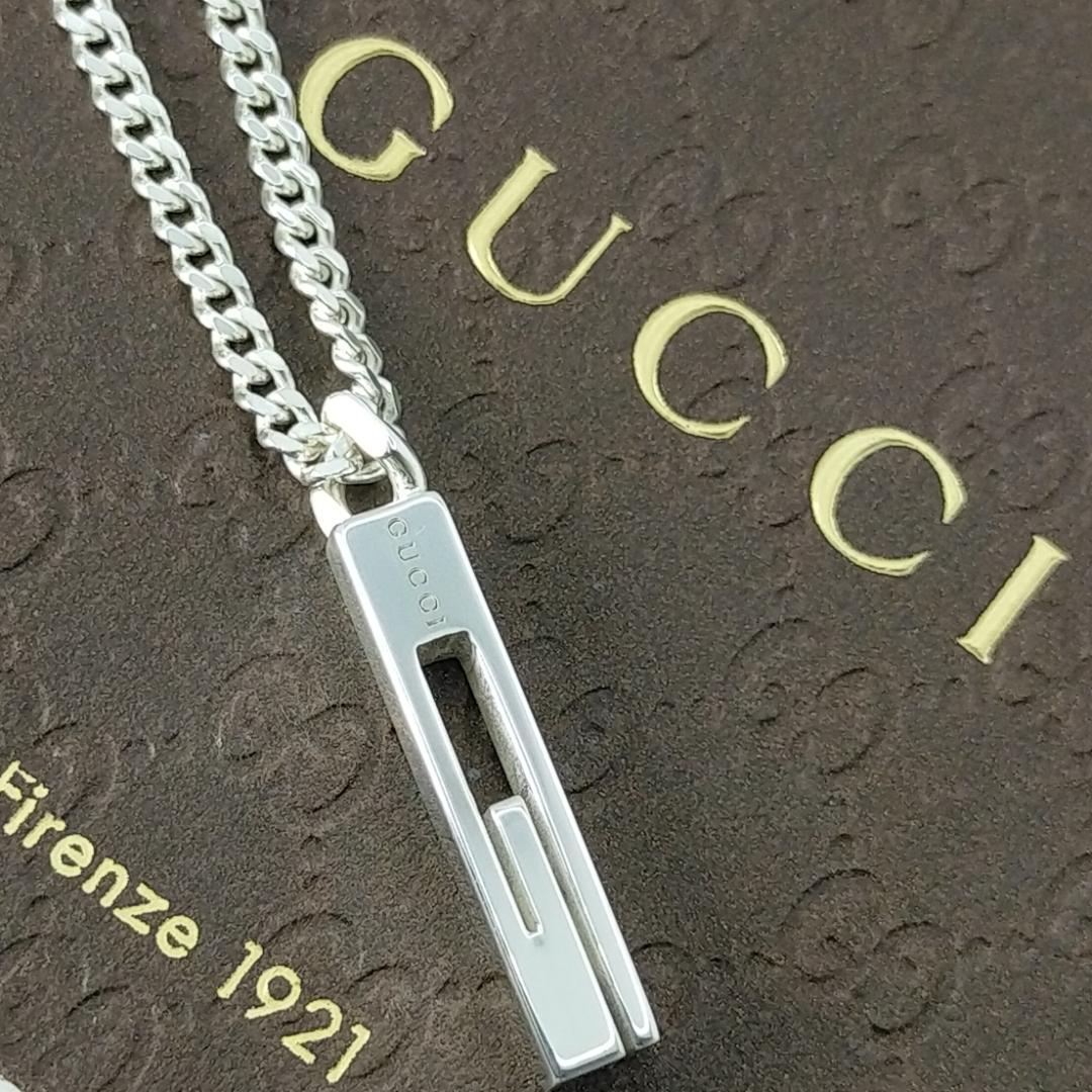 ◆SALE◆【GUCCI】ブランデッド　Ｇ　カット　ペンダント　1485