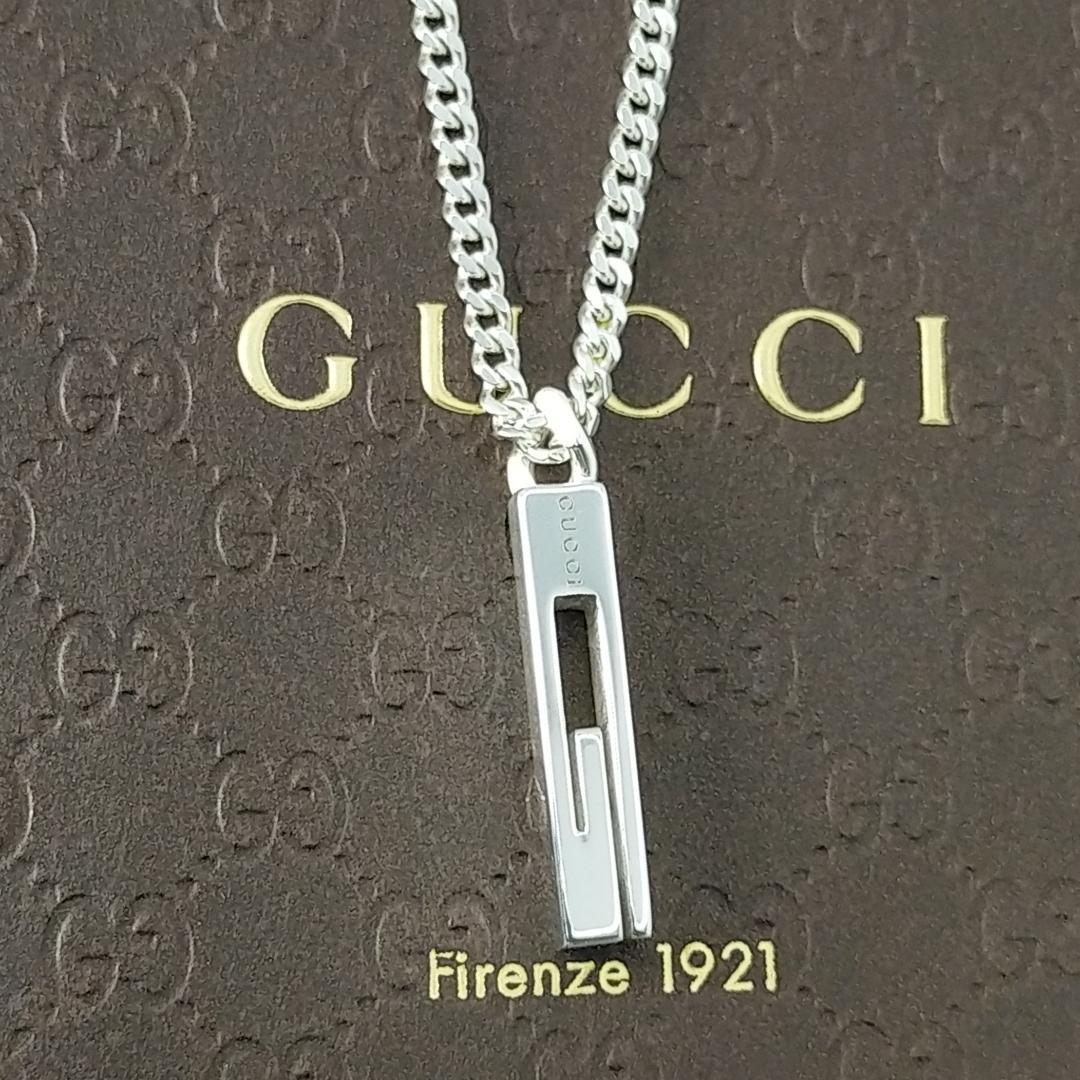 ◆SALE◆【GUCCI】ブランデッド　Ｇ　カット　ペンダント　1485