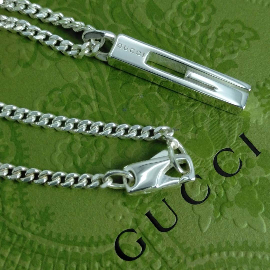 ◆SALE◆【GUCCI】ブランデッド　Ｇ　カット　ペンダント　1485