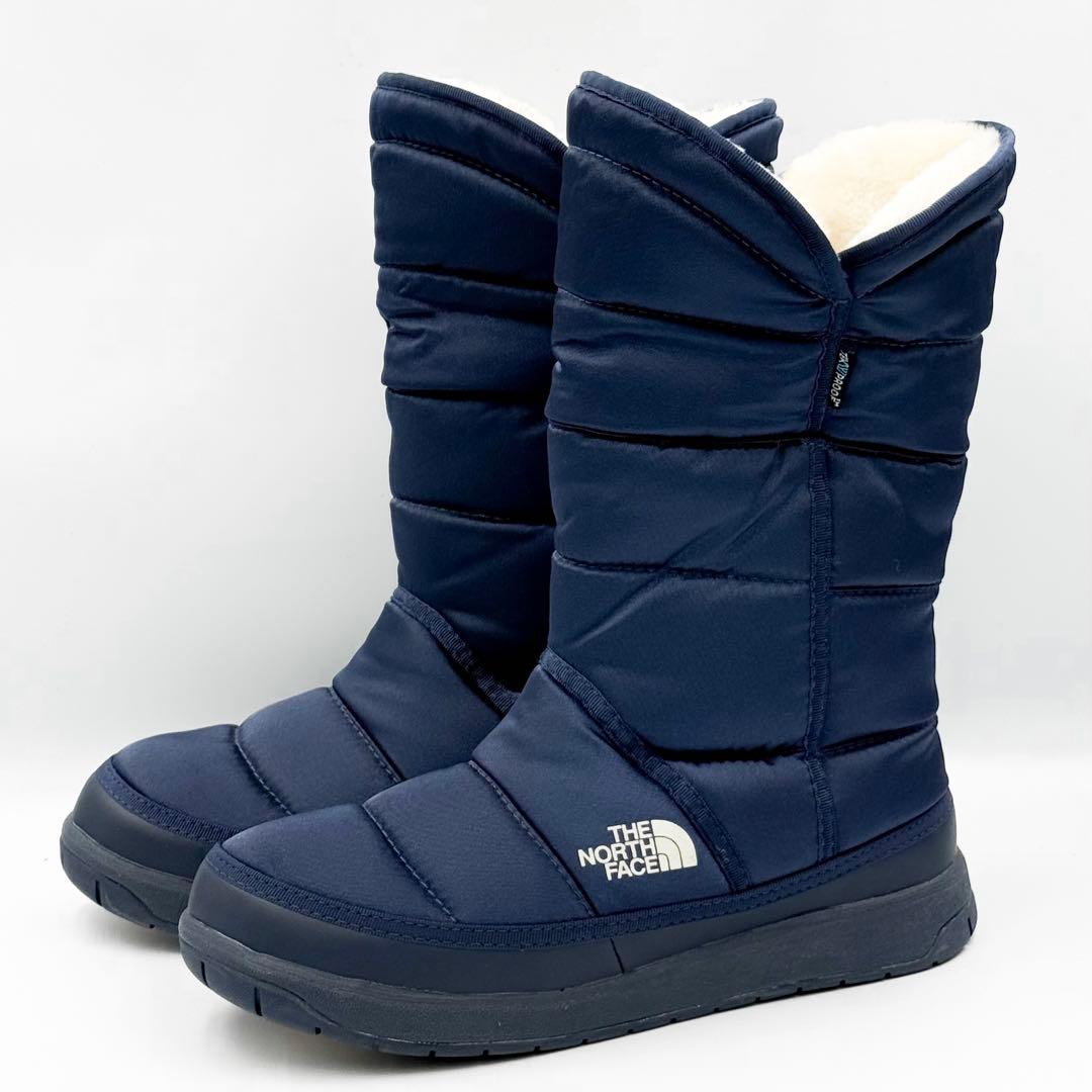 極美品 ノースフェイス スノーブーツ 24.0 プリマロフト 防寒 2way