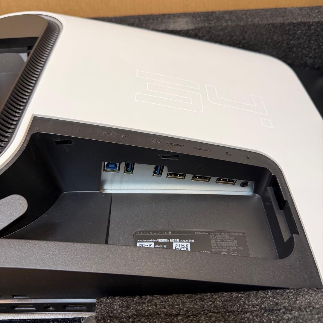 AW3423DW Alienware 34インチ QD-Oled モニター