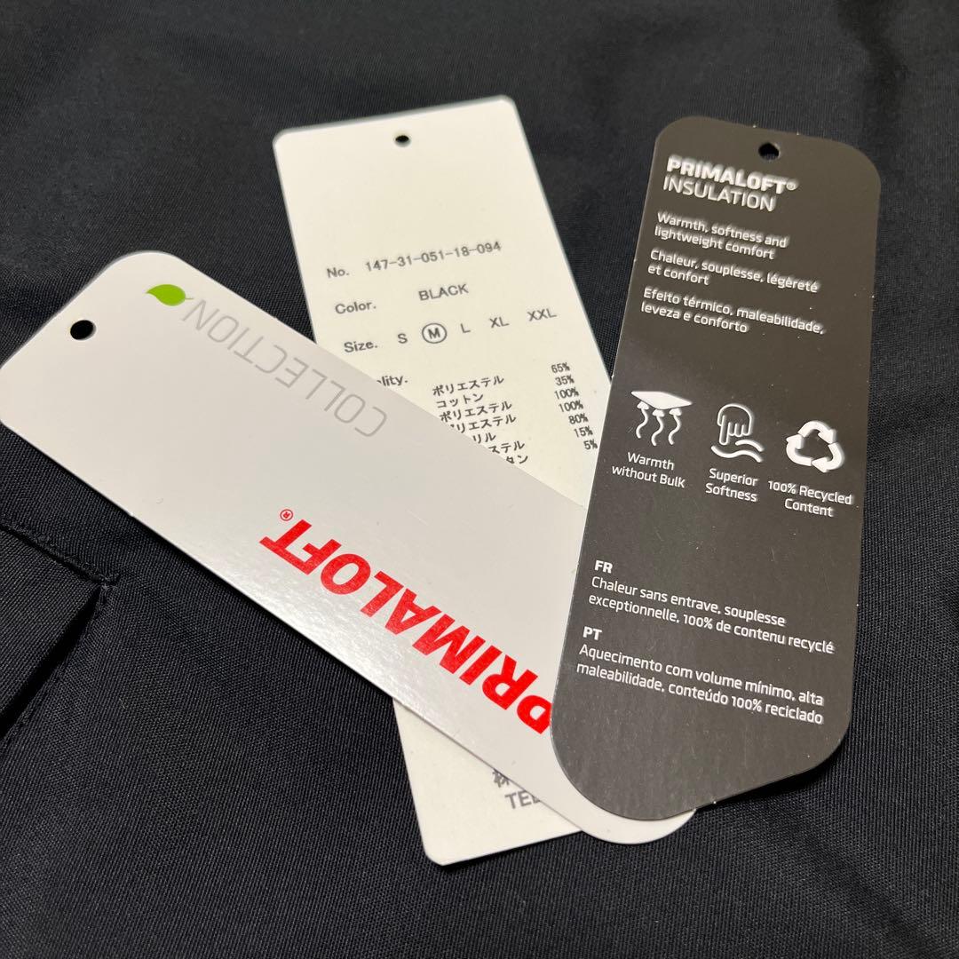 未使用 BLUCO ブルコ T/C コーチジャケットプリマロフト中綿 黒