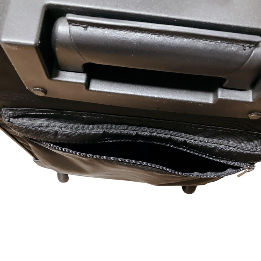 アニエス・ベー　キャリーケース　ブラック　修学旅行　キャリーバッグ　ポーチ付