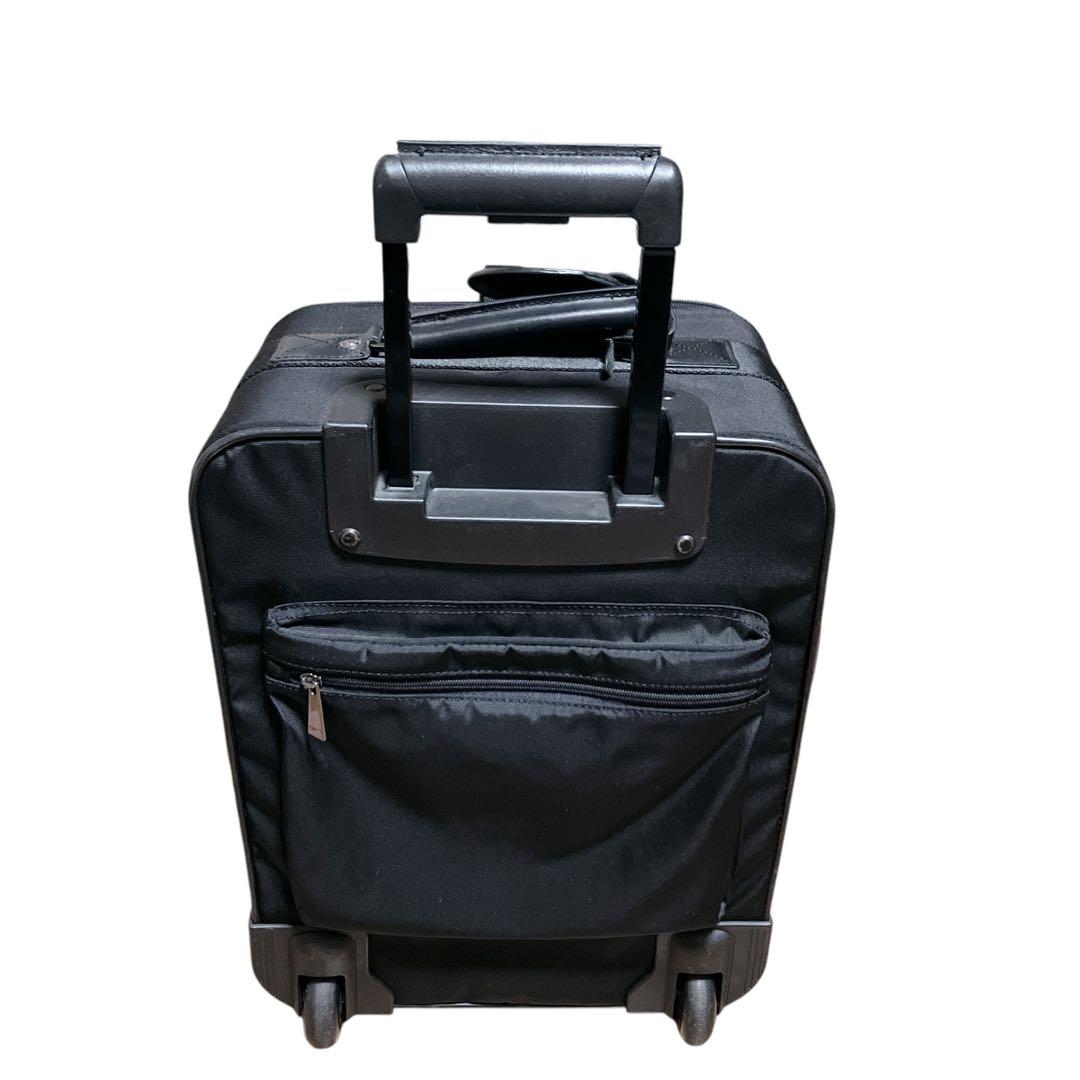 アニエス・ベー　キャリーケース　ブラック　修学旅行　キャリーバッグ　ポーチ付