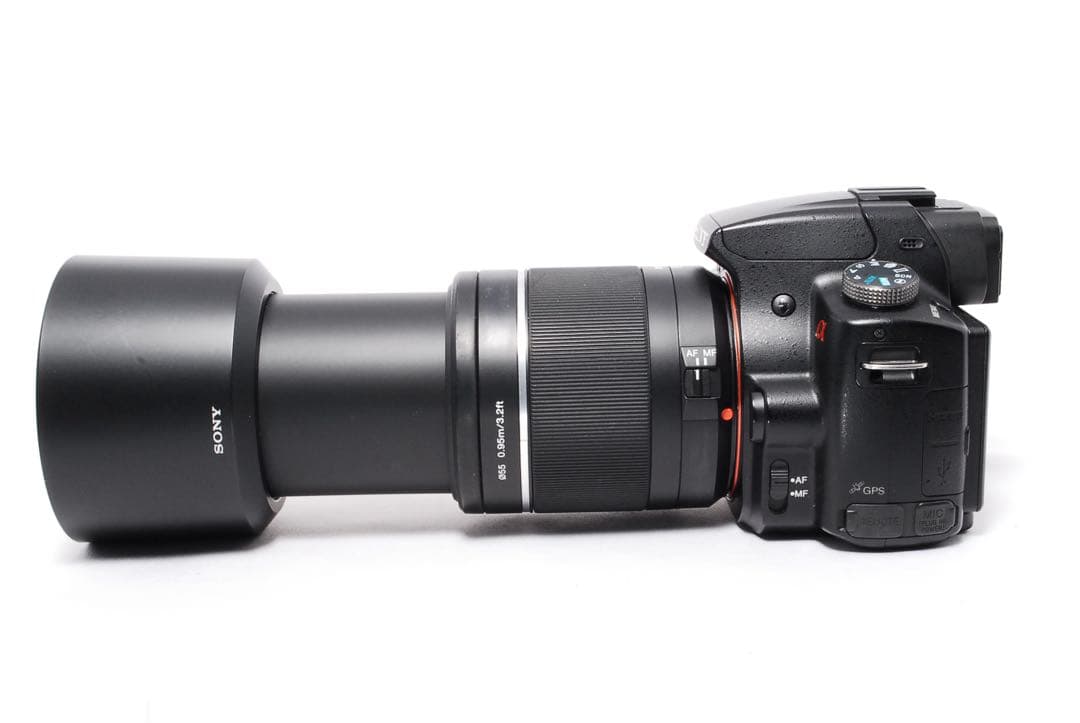 ◆すぐ使える◆SONY α55◆標準＆望遠レンズ◆一眼レフカメラ◆スマホ転送OK