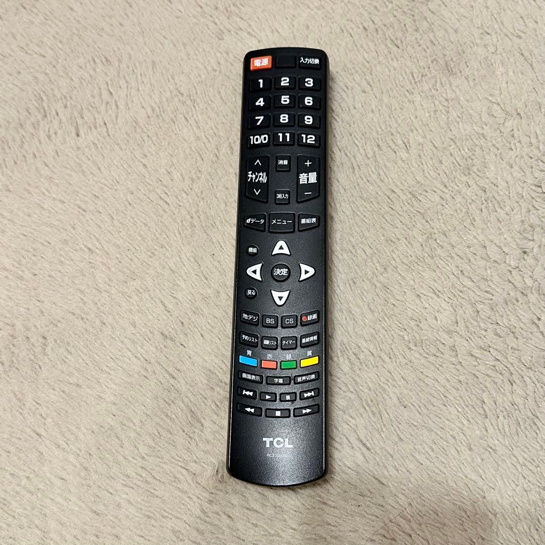 【美品】引き取り限定：TCL 液晶テレビ55V型 4K対応 定価66,000円