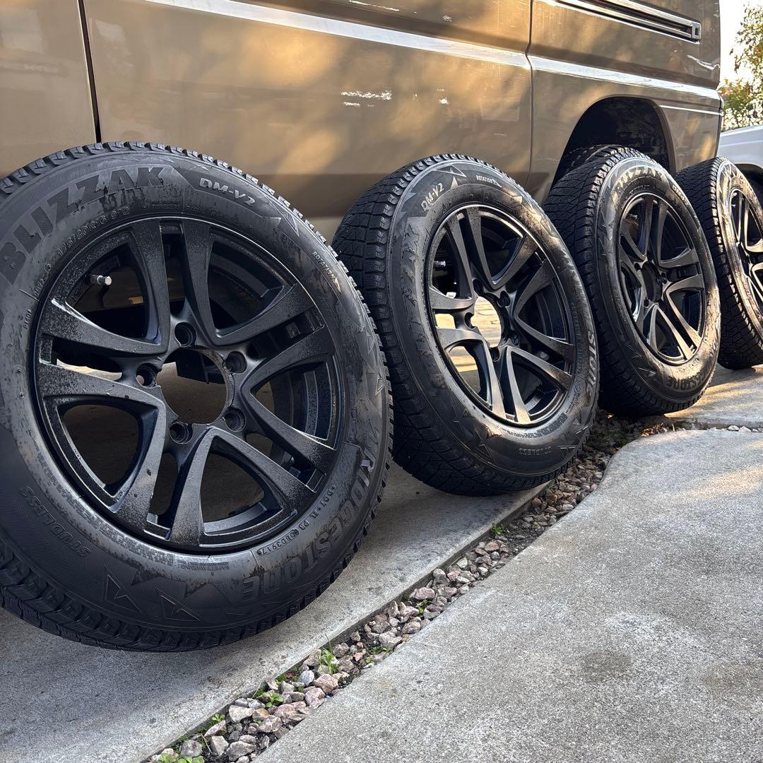 ブリザックDM-V2 ジムニー スタッドレスタイヤホイールブリヂストン16インチ