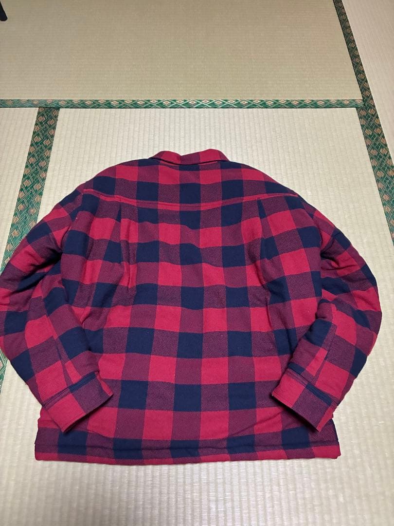 JAPAN MADE屋 ジャパン　メイド屋　中綿バッファローチェックL size