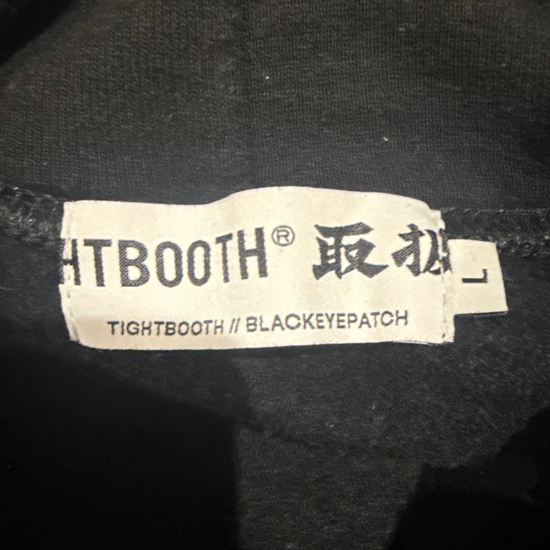 TIGHTBOOTH × BLACKEYEPATCH パーカー 即完売品