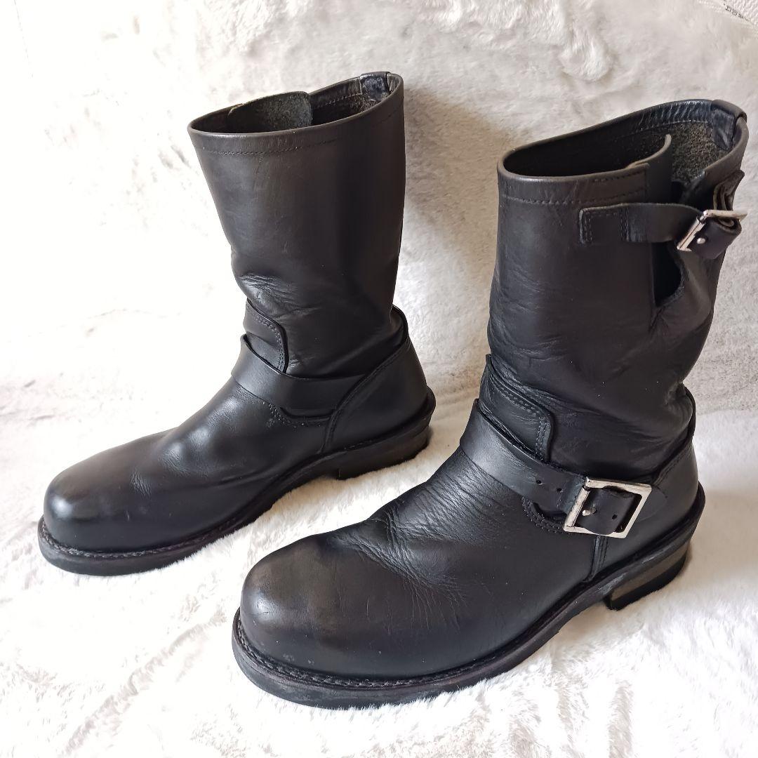 Hawkins　ホーキンス　エンジニアブーツ ショートブーツ　ブラック　26.5